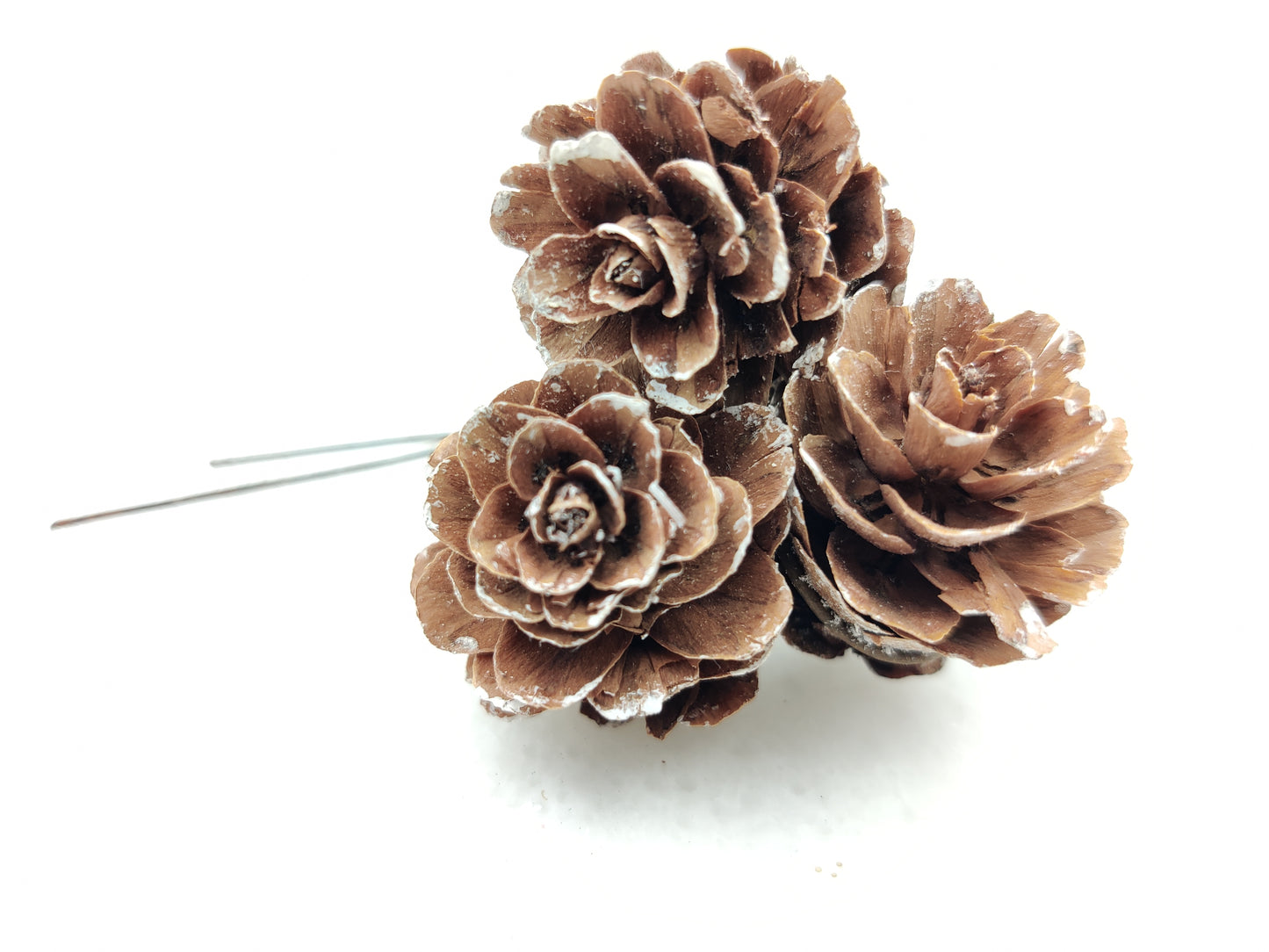 Christmas Ornament Collection - Pinecone 3 with flexi wire ornament