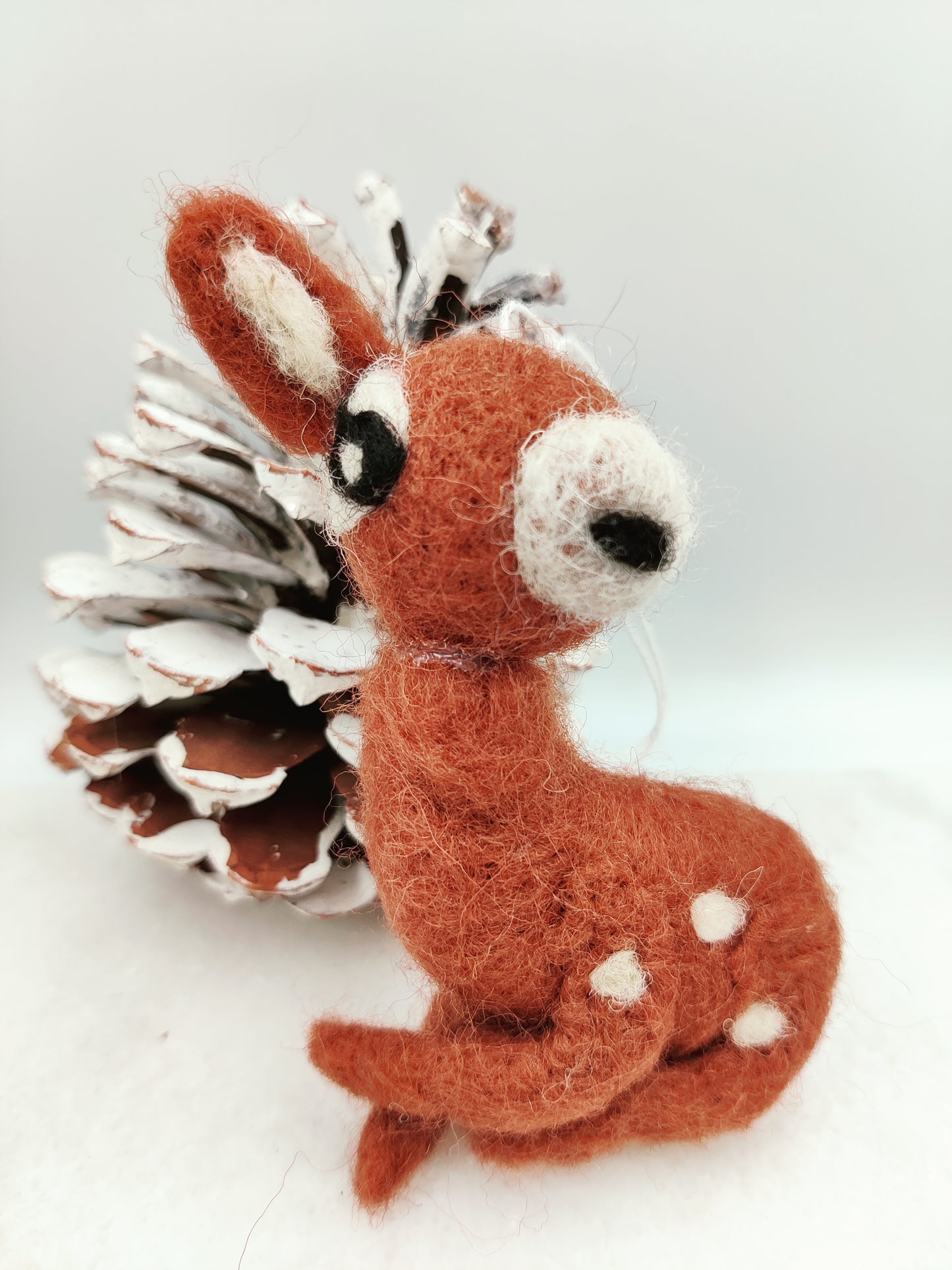 Christmas Ornament Collection - Sika Deer Felt Ornament