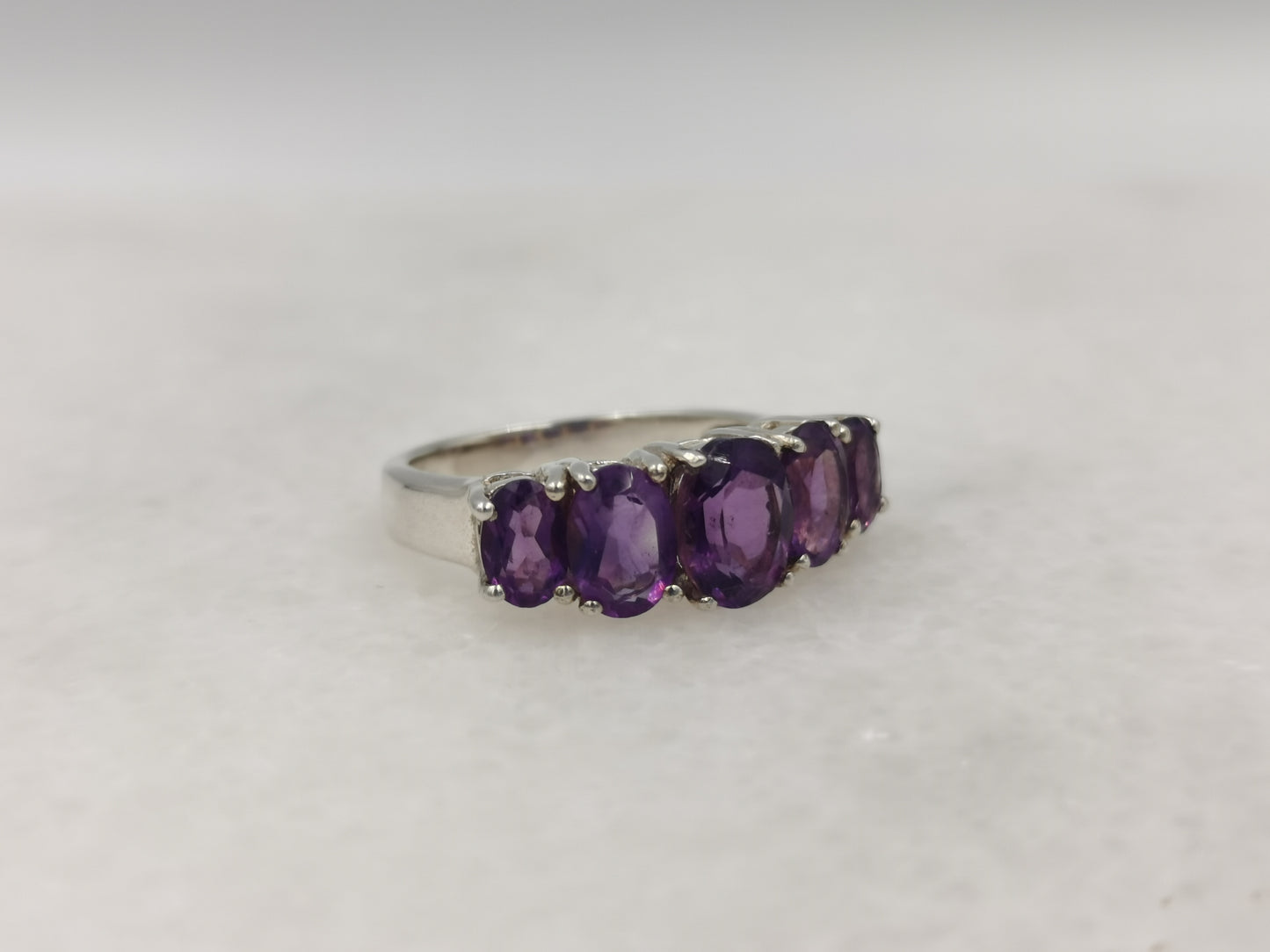 Jardin de Baies 925 Sterling Silver Amethyst Ring