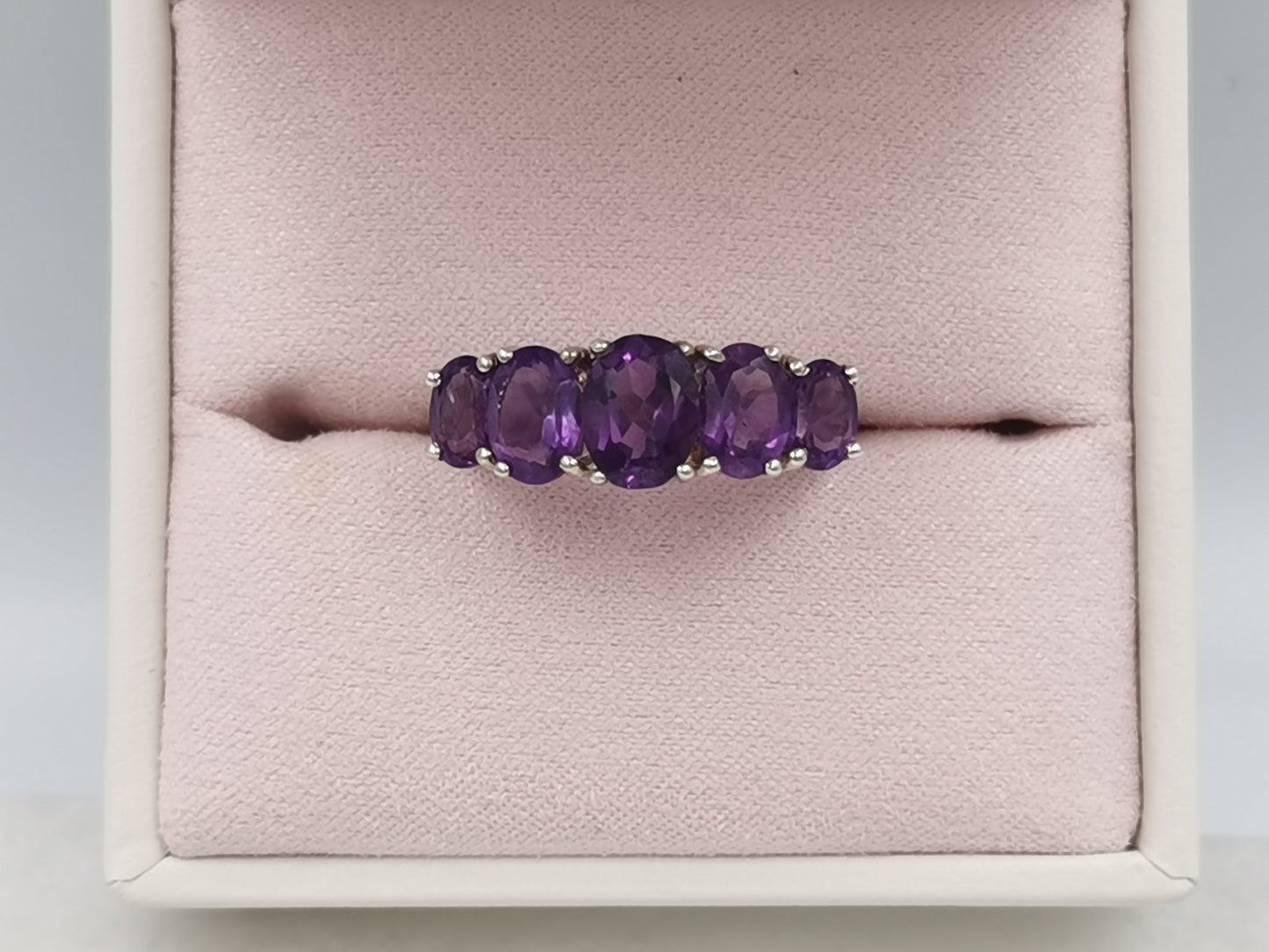 Jardin de Baies 925 Sterling Silver Amethyst Ring