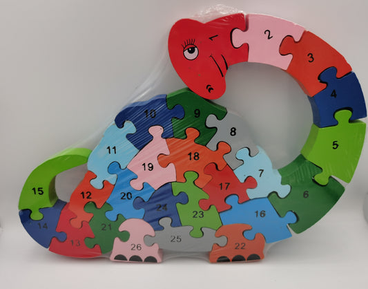 Number and Alphabets Puzzle