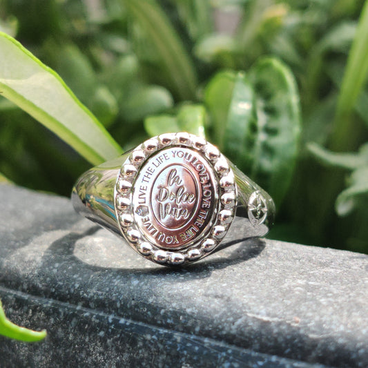 925 Sterling Silver Signet Ring