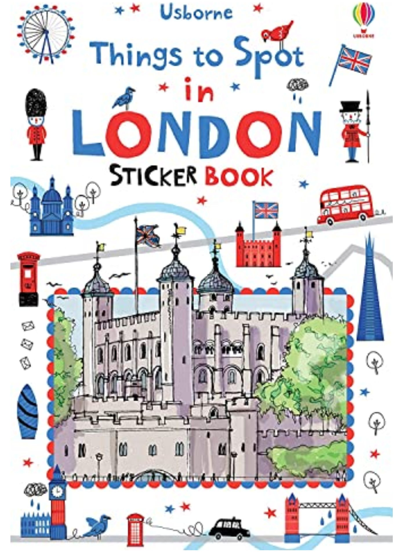 Things to Spot in London Sticker Book Usborne