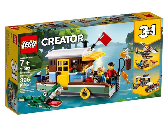 Lego Creator 3in1 Woonboot Aan De Rivier