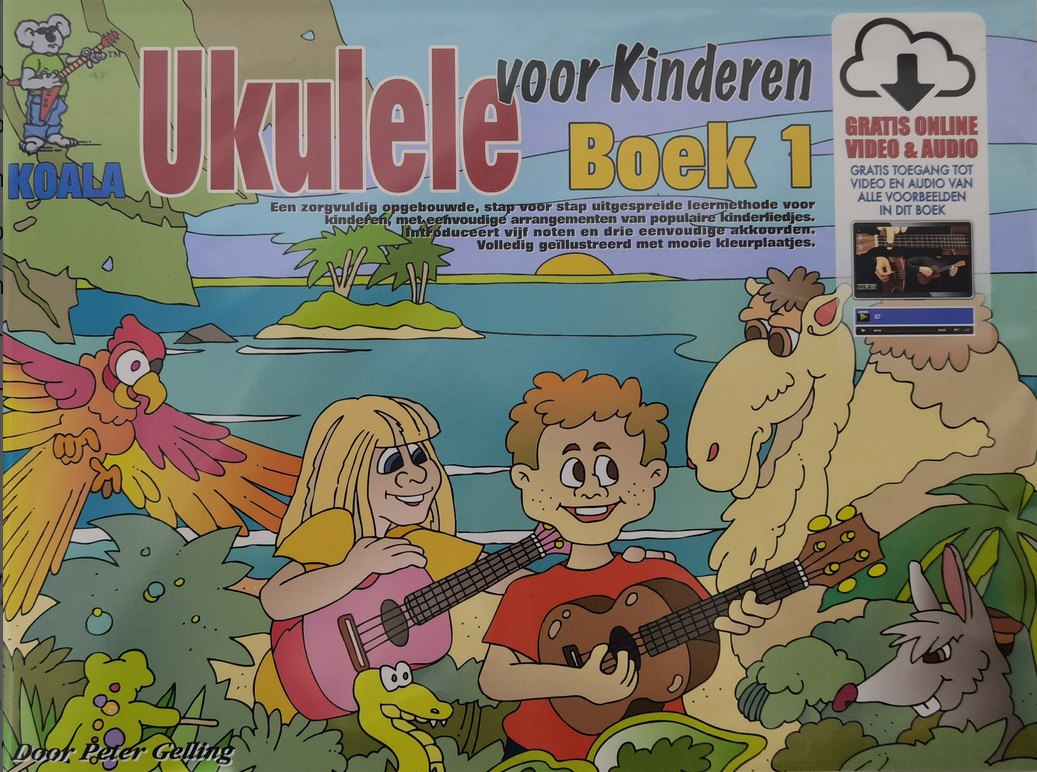 Koala Ukelele voor Kinderen Boek 1