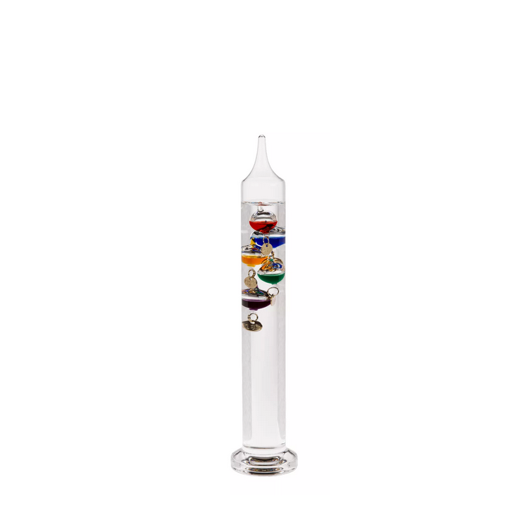 Out of the Blue GALILEO GLASS THERMOMTER 28cm Multicolor