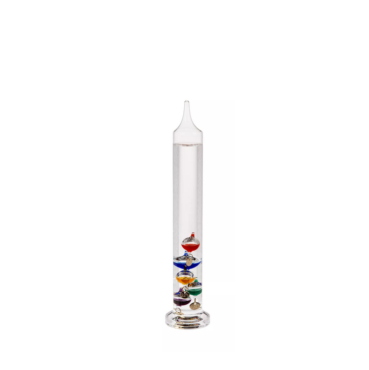 Out of the Blue GALILEO GLASS THERMOMTER 28cm Multicolor