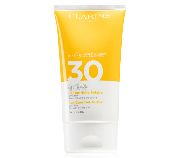 Clarins Paris Sun Care Gel-to-Oil 150ml SPF 30