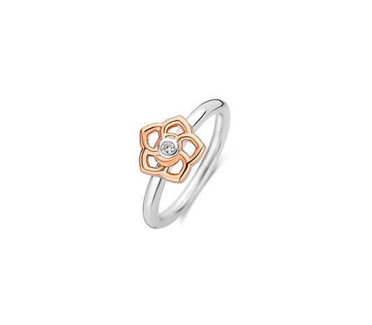 TI SENTO 12180ZR Sakura Flower Ring in Sterling Silver