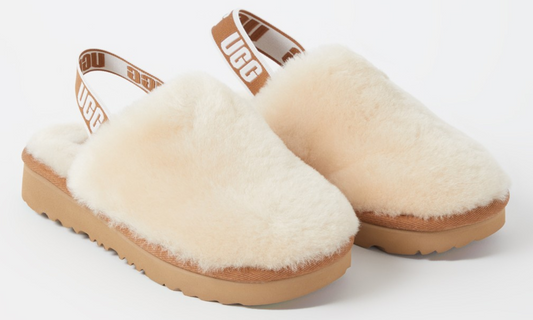 UGG Fluff sandaal van schapenvacht