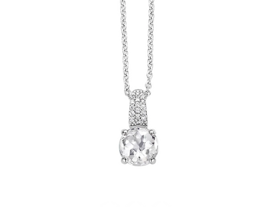 TI SENTO 3879ZI Classic Zirconia Necklace