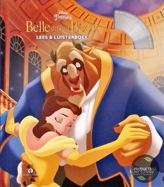 Disney Classic: Belle en het Beest Lees en Luisterboek Hardcover 2023, Front Cover Shot