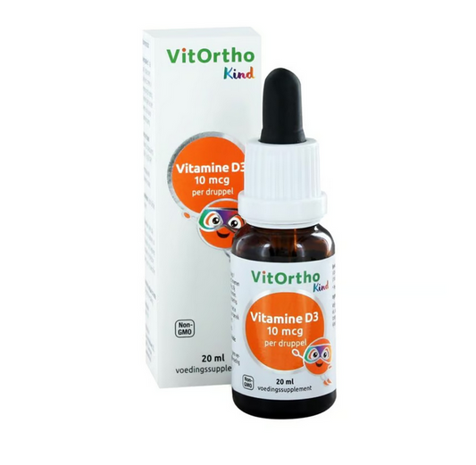 Vitortho Vitamine D3 10 mcg Kind