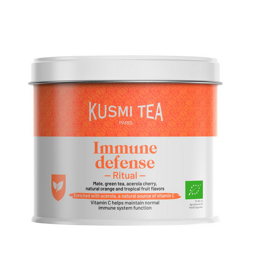 Kusmi Tea Organic Immune Defense losse thee in blik 100 gram