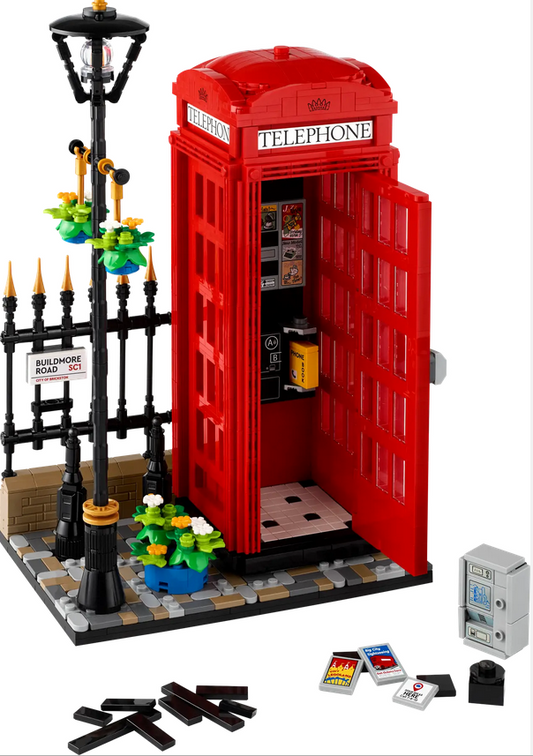 LEGO Red London Telephone Box