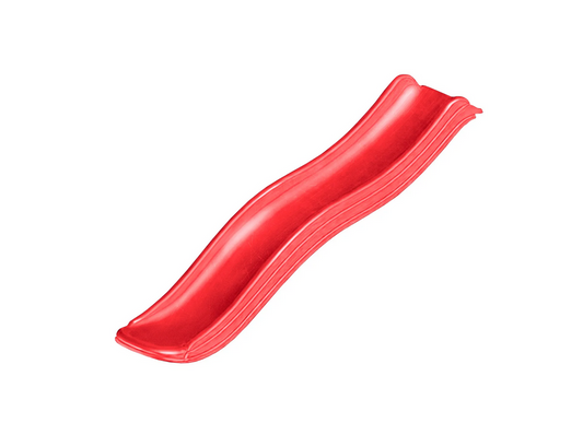 Swingking glijbaan rood 175cm Red Slide, Side View