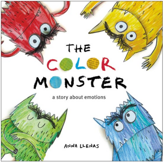 The Color Monster A Story about Emotions by Anna Llenas International Best Selling Hardcover Cover Shot